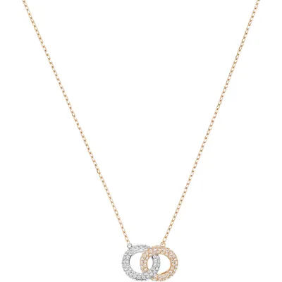 Produktbild von Swarovski 5414999 Kette Anhänger Stone Weiss Rosé Vergoldung