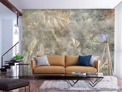 Produktbild von Vlies Fototapete Blätter 350x256 cm Tapeten Wandtapete XXL Natur Botanik Pflanze Monstera Abstrakt b-C-0868-a-a