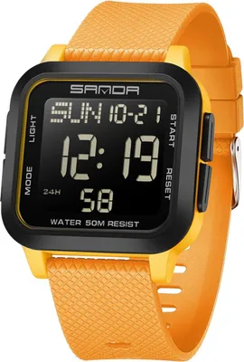 Produktbild von Watch -Digitaluhr, Sport-Militär-Uhren für Herren, multifunktional, wasserdicht, große Zifferblatt, großes Zifferblatt, Outdoor-Silikonuhr für Jungen