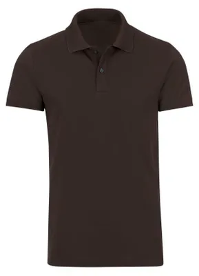 Immagine prodotto di Camicia polo da donna slim fit, realizzata in tessuto piqué di alta qualità, marca Trigema