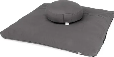 Produktbild von Meditations-Set ECO | Meditationskissen Rondo extra flach + Zabuton