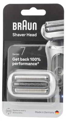 Produktbild von Braun Series 7 74 S, Scherkopf, 1 Kopf/Köpfe, Schwarz, Edelstahl, 18 Monat( e), Braun, Series 7