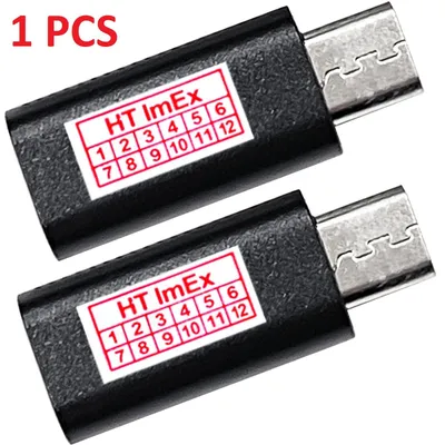 Produktbild von Adapter Micro USB auf USB C Typ-C Buchse wandelt USB 2.0 Typ B zu USB 3.1 Typ C