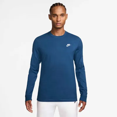 Produktbild von Nike M NSW CLUB TEE - LS COURT BLUE/WHITE COURT BLUE/WHITE M