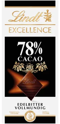Produktbild von Lindt Excellence 78% Cacao Edelbitter Vollmundig Tafel 100g