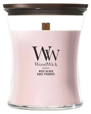 Image de WoodWick Rose Blush - Bougies moyennes