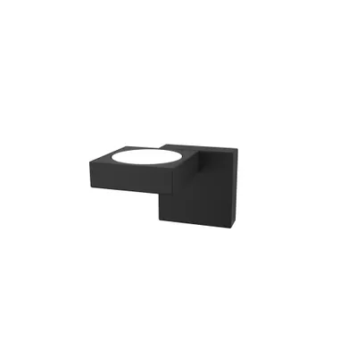 Immagine prodotto di Applique Moderna Up Metallo Nero 1 Luce Gx53