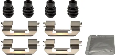 Image de TRW PFK765 Jeu d'accessoires plaquettes de frein à disque avant pour FIAT 500X (334) pour JEEP Renegade SUV (BU, B1)