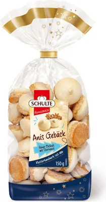 Produktbild von Zart mürbes Anis Gebäck von Schulte, 150g