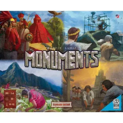 Produktbild von Denkmäler (Englisch - Standard) Brettspiel