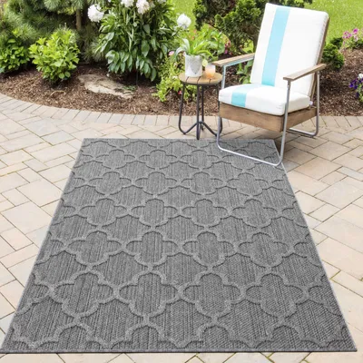 Zdjęcie produktu dla Homebyhome Dywan Wewn?trzny Zewn?trzny Styl Skandynawski Boho Jednolity Efekt Wysoki Niski Wodoodporny Salon Taras, Rozmiar: 160x230 cm
