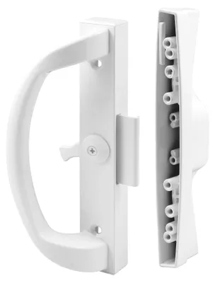 Immagine prodotto di Prodotti Prime-Line, modello C 1263, fermo per cancelli scorrevoli, tipo gancio, colore bianco