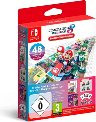 Obrázok produktu pre Mario Kart 8 Deluxe Booster Track Pass Set DLC SWITCH Booster Track Pass Set
