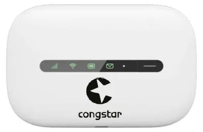 Produktbild von Congstar 40-21-6018, Ausrüstung für drahtloses Handy-Netzwerk, Weiß, Tragbar, Edge, GPRS, HSDPA, HSPA, UMTS, USB