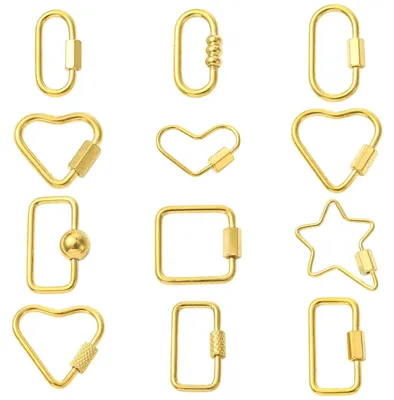 Produktbild von 12 Schlüsselanhänger aus Edelstahl für Schmuck