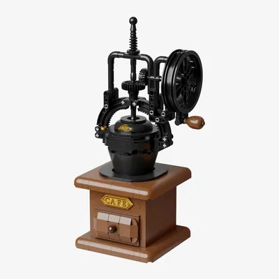 Pantasy, 3D Bausteine, Retro collection, Coffee Grinder, 85053, 14,5x28,5x11,2cm
