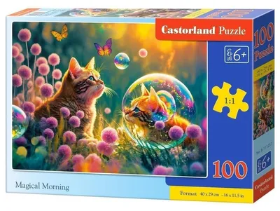 Produktbild von Castorland Puzzle Magical Morning - 100 Teile - buntes Spielzeug