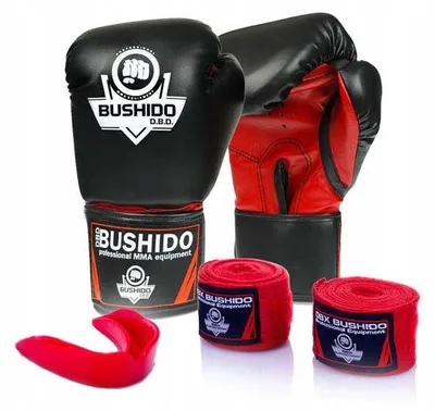 Produktbild von DBX BUSHIDO ARB-407Set Boxset Trainingsset Handschuhe Bandagen