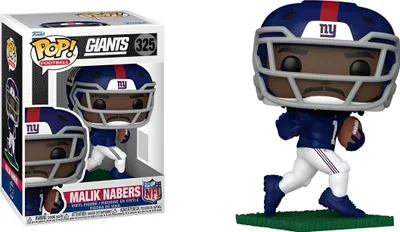 Produktbild von Funko FK90509 - NFL: Legends POP! Sports Vinyl Figur Giants- Malik Nabers 9 cm - Neu