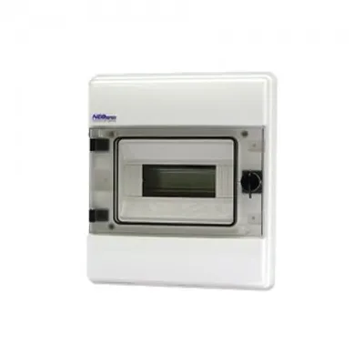Produktbild von Feuchtraumverteiler Verteilerkasten Unterverteilung Kleinverteiler 1000V RHp 8 IP65 8Module UP E-P VDE 36.808 5924