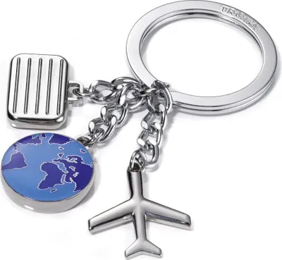Obrázek produktu pro TROIKA Klíčenka "World Traveler", 3 přívěšky