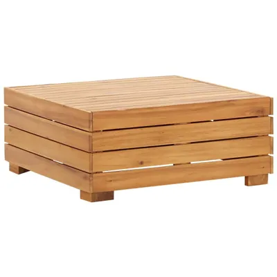 Immagine prodotto di Tavolo e sgabello da giardino con cuscino in legno massiccio di acacia