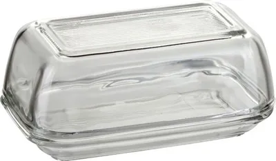 Produktbild von ARCOROC  Butterdose Glas mit Deckel, Länge: 170 mm