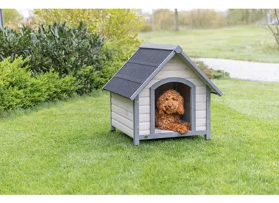 Produktbild von TRIXIE Hundehütte Cottage - 77 × 82 × 88 cm
