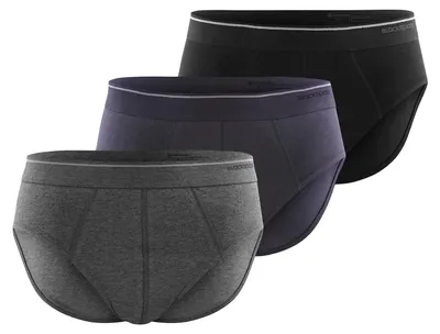 Immagine prodotto di Blackspade Slip da uomo 3 pezzi Tender Cotone - nero, antracite melange, antracite - taglia M