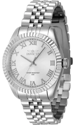 Obrázek produktu pro Invicta Specialty 47409 Dámské Hodinky - Quartz Hnutí - Nerezová Ocel se Stříbrným Ciferníkem - 36 mm
