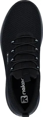 Produktbild von Rieker Herren Slipper Sneaker mit Gummizug und leichter EVA Sohle B9655, Größe:46 EU, Farbe:Schwarz