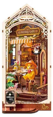 Image de Kit de construction de maison miniature "Buchnischen" - STB15 - Bois - Puzzle 3D - 171 pièces - À partir de 14 ans