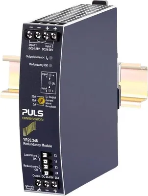 Produktbild von PULS YR20.246 Redundanzmodul 26 A Anzahl Ausgänge: 1 x (YR20.246)