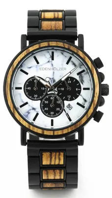 Image de Edenhölzer Holzuhr Montre homme Bangka ED091-022