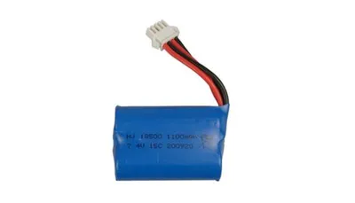 Produktbild von Amewi LiIon Akku 7,4V 1100mAh, Akku, Blau