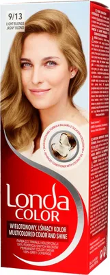 A box of Londa Color hair dye with a picture of a woman on the front.