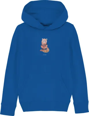 Produktbild von Mr. & Mrs. Panda Kinderpullover Roter Panda 12-14 Jahre (152/164) - Royal Blue - Geschenk, Liebe, Lustige Sprüche, Hoodie, Kapuzenpullover, Pullover, Rot, Herz, Liebling