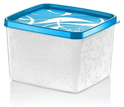 Immagine prodotto di Contenitore per congelatore Alaska con funzione di congelamento rapido - Contenitore per congelatore, 1100 ml, blu