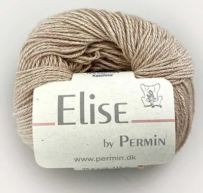 Zdjęcie produktu dla Elise by Permin – Luksusowa Włóczka Bawełna-Kaszmir (25g/115m) (11 lnu)