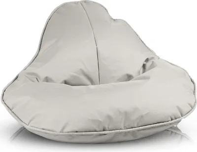 Produktbild von Ecopuf, Frog, Sitzsack Pouf, Sack Poufsessel Pufsack Kinder, Erwachene, 120x80cm, Perle Nc13