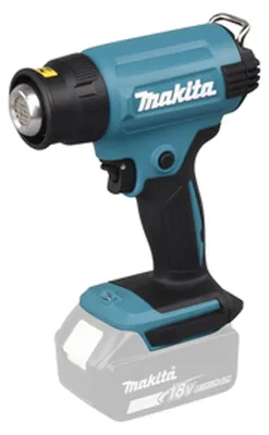 MAKITA Heißluftpistole 18V DHG180ZK mit 550 °C Temperatur und Schnellwechsel-Düse