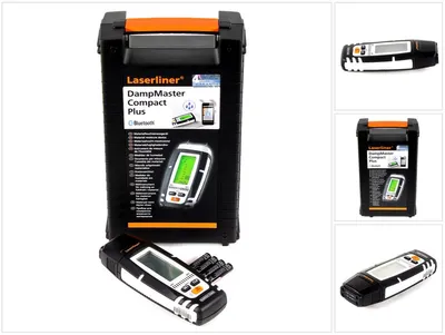 Produktbild von Laserliner DampMaster Compact Plus, Holz, Digital, Grau, 0 - 90%, 4%, LCD
