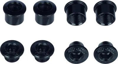 Produktbild von FSA Kettenblattschrauben E-Bike Edelstahl 5 mm Schwarz - robuste Befestigung ...