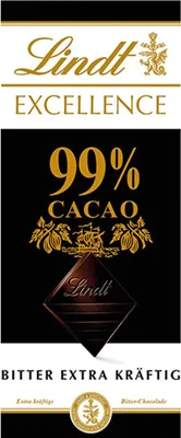 Produktbild von Lindt Tafel Excellence 99% 50g