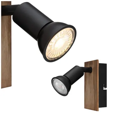Zdjęcie produktu dla Lampa reflektor spot z włącznikiem DREW 57998-1W Globo