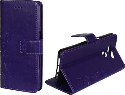 Produktbild von Schutz Hülle Blumen für Handy Elephone P9000 Violett