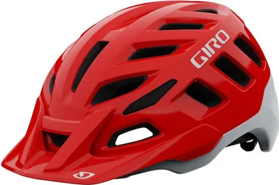 Zdjęcie produktu dla Kask rowerowy Radix - czerwony/biały - 51 - 55 cm