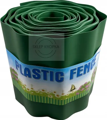 Immagine prodotto di Bordo per prato 10 cm x 9 m ondulato verde