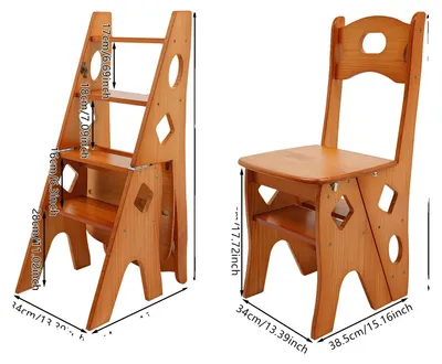 Obrázek produktu pro Knihovní židle, skládací design, nosnost 4 stupně, žlutá barva