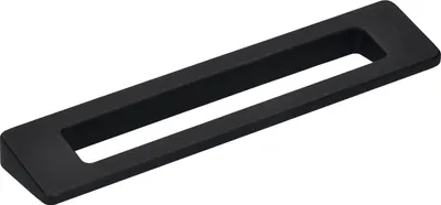 Obrázek produktu pro Nábytková úchytka SIRO Zamak - 140 x 86 mm - černá matná